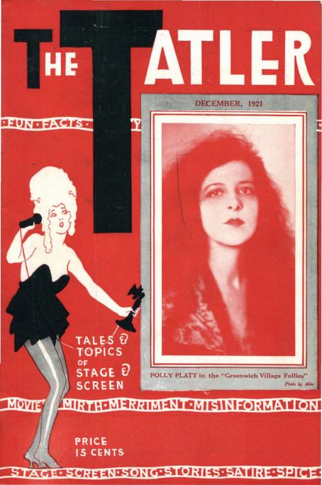 TATLER | THE magazine side cover December 1921