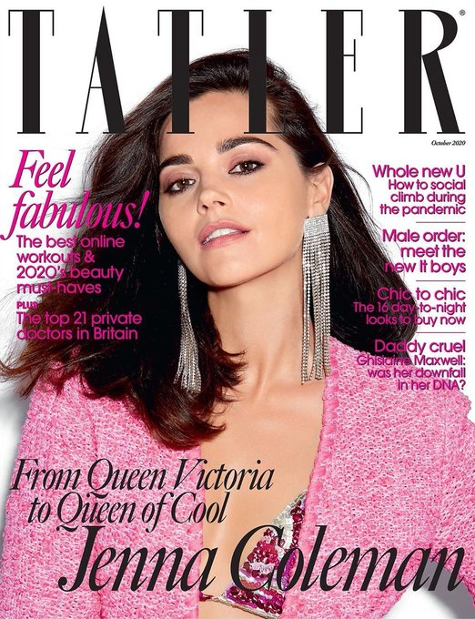 TATLER | THE magazine side cover  October 2020