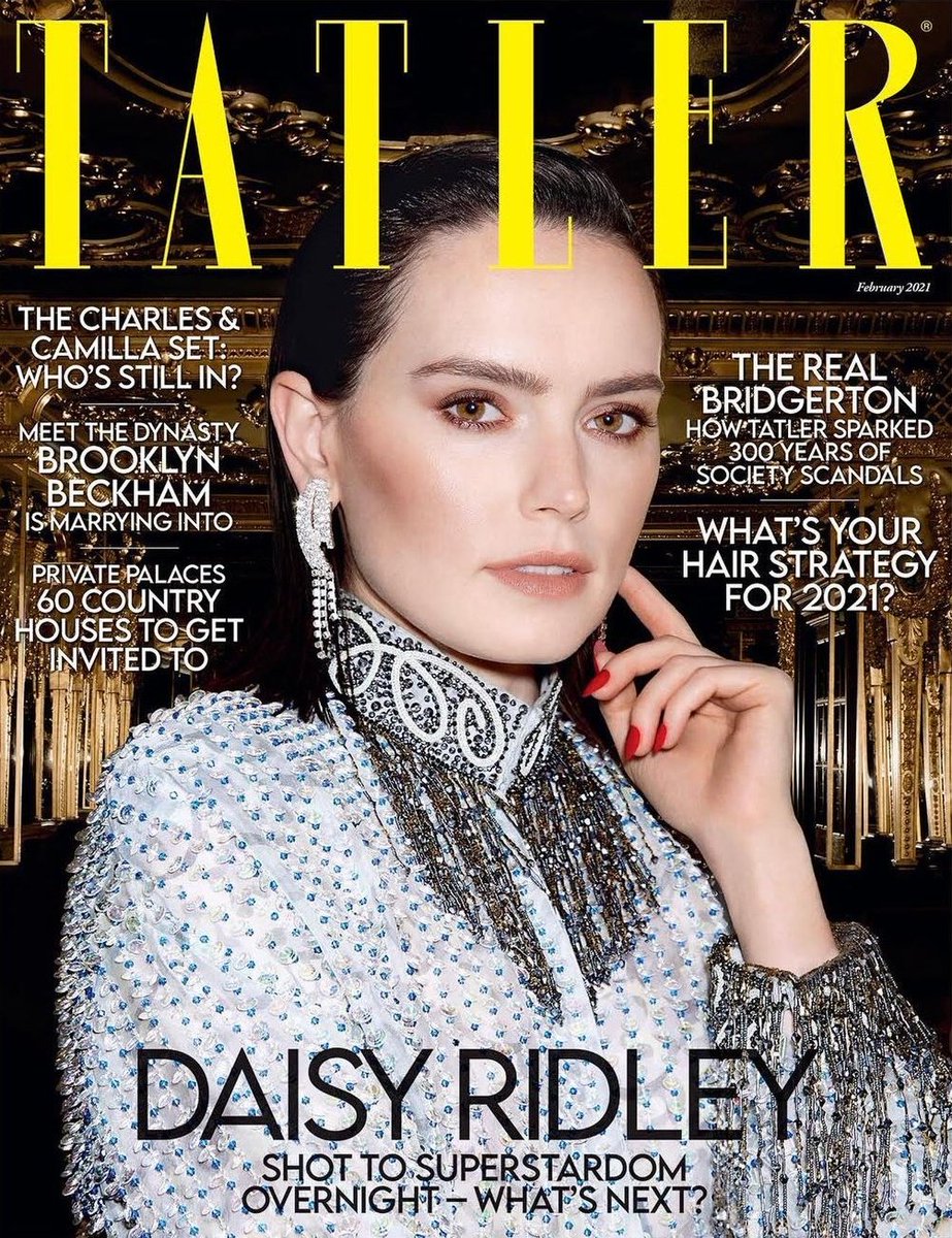 TATLER | THE magazine side cover  February 2021