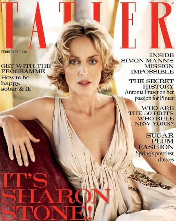 TATLER UK magazine side cover  February 2010