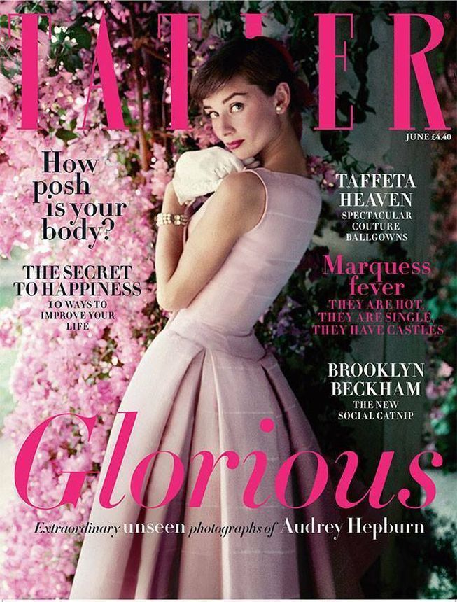 TATLER UK magazine side cover  June 2015