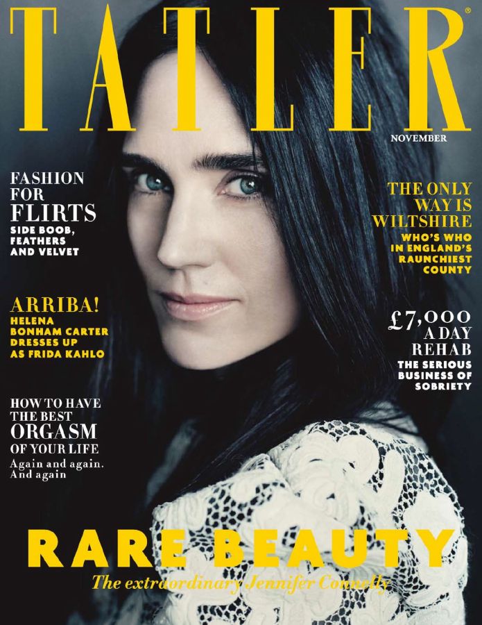 TATLER UK magazine side cover  November 2015