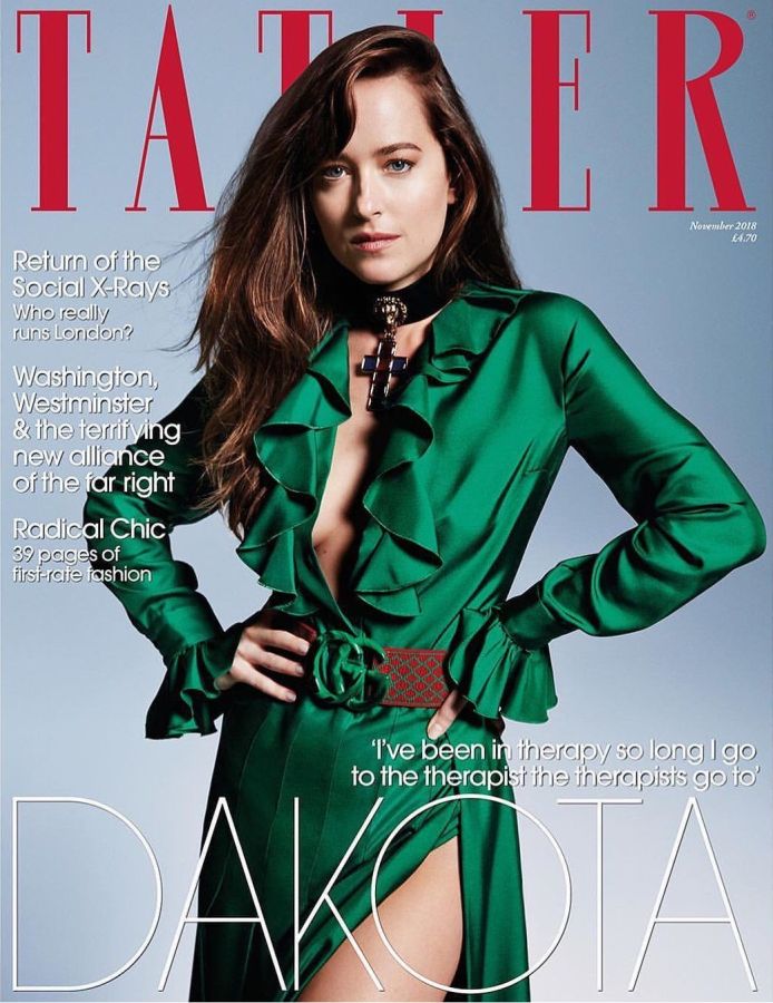 TATLER UK magazine side cover  November 2018