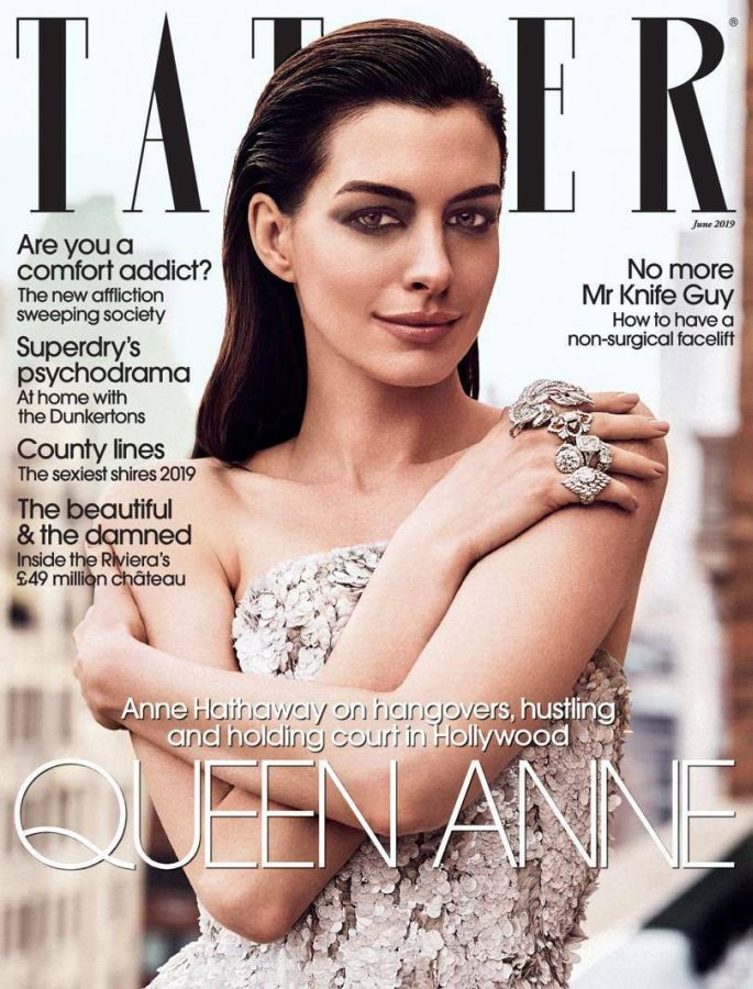 TATLER UK magazine side cover  June 2019