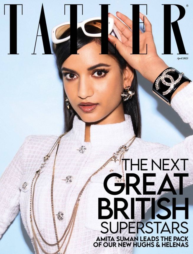 TATLER UK magazine side cover  April 2023