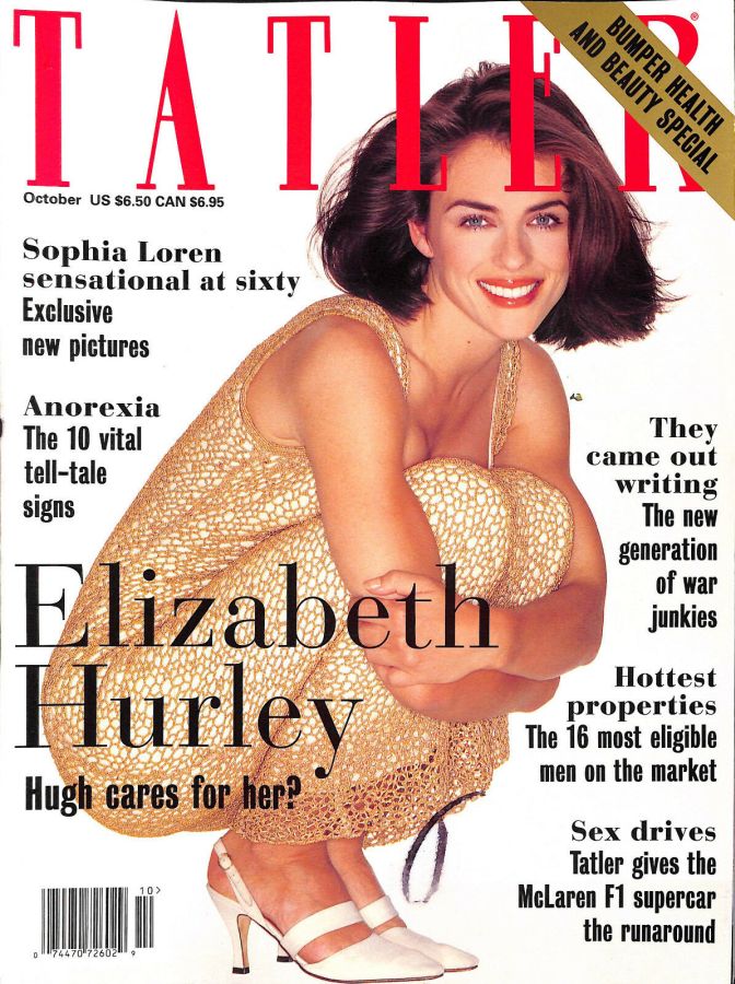 TATLER | THE magazine side cover  October 1994
