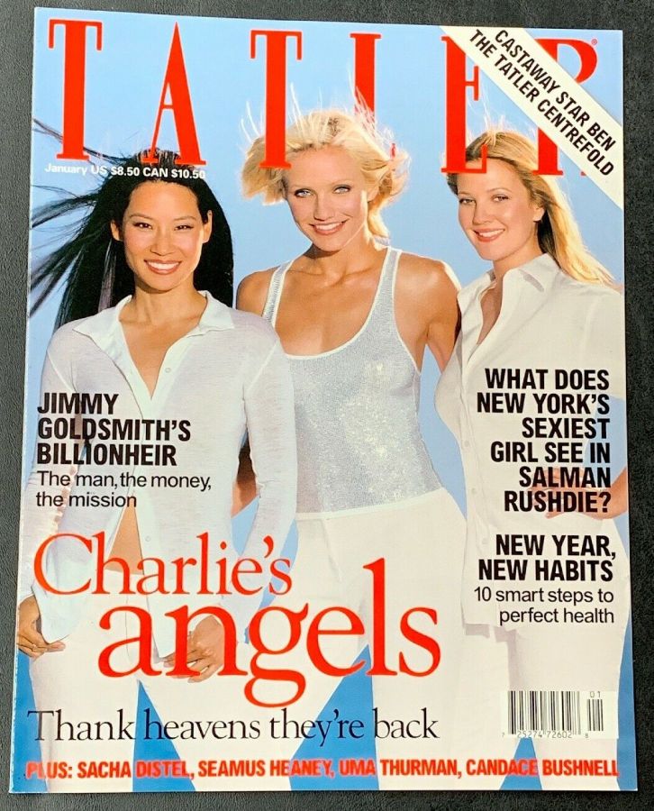 TATLER | THE magazine side cover  January 2001