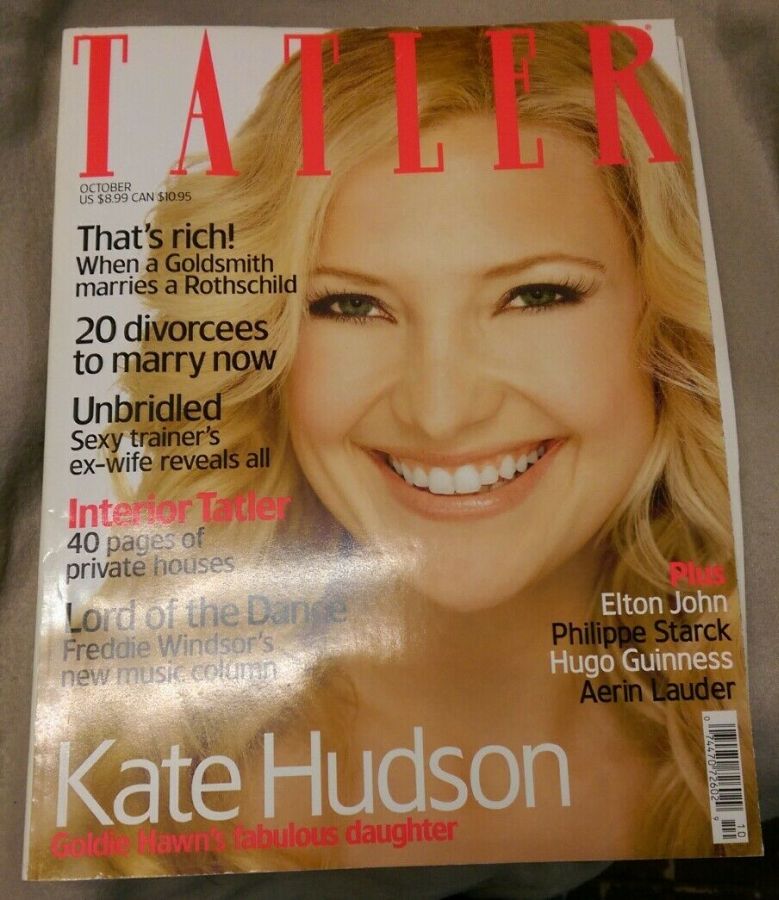 TATLER | THE magazine side cover  October 2003
