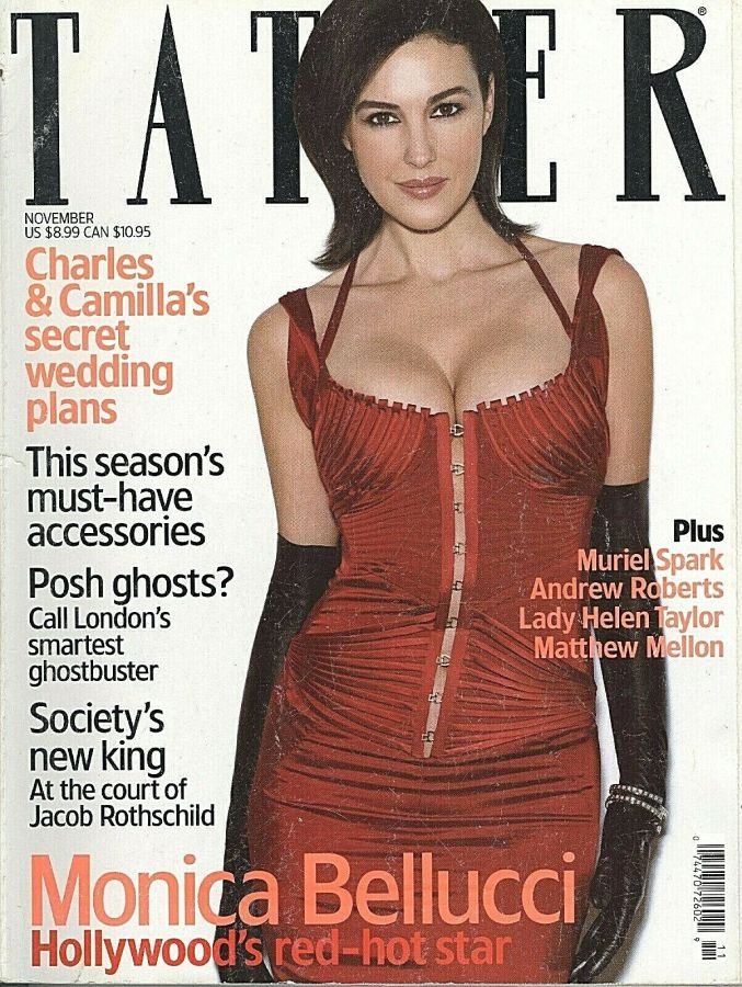 TATLER | THE magazine side cover  November 2003