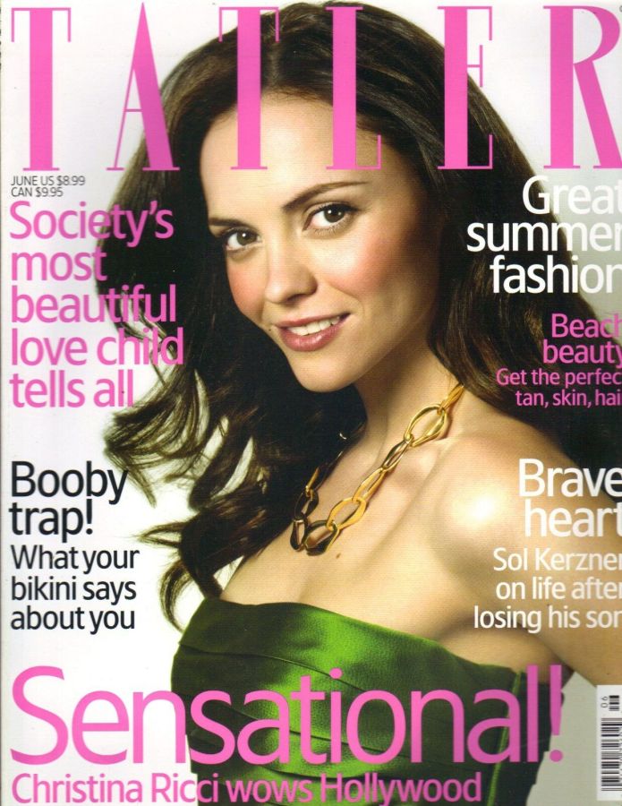 TATLER | THE magazine side cover  June 2007