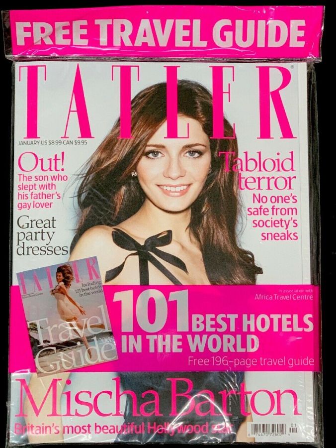 TATLER | THE magazine side cover  January 2008
