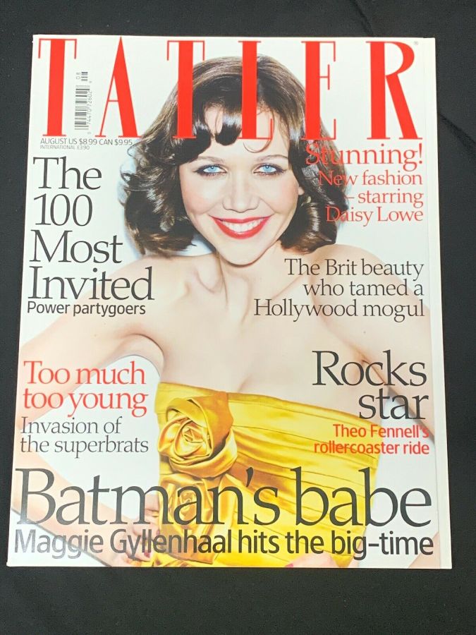 TATLER | THE magazine side cover  August 2008