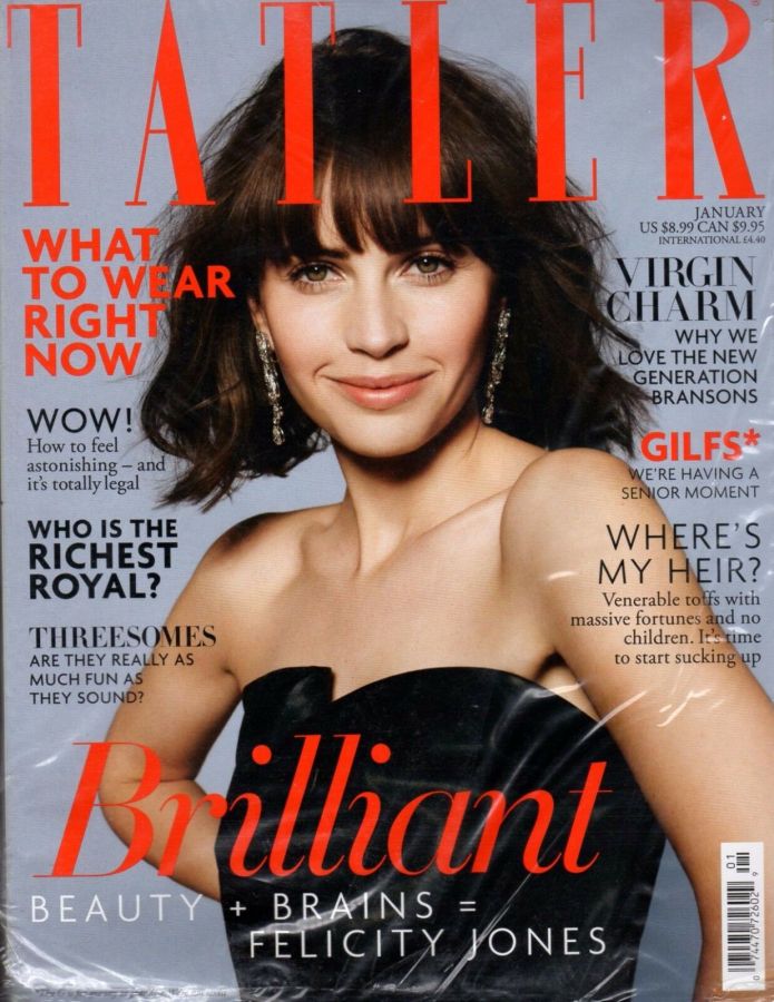 TATLER | THE magazine side cover  January 2015