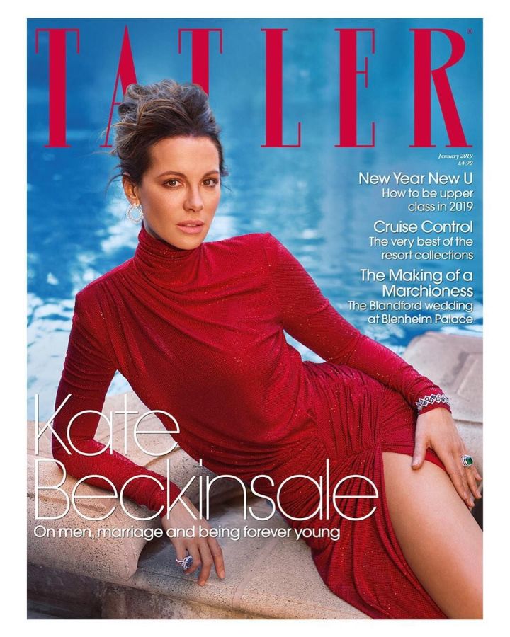 TATLER | THE magazine side cover  January 2019
