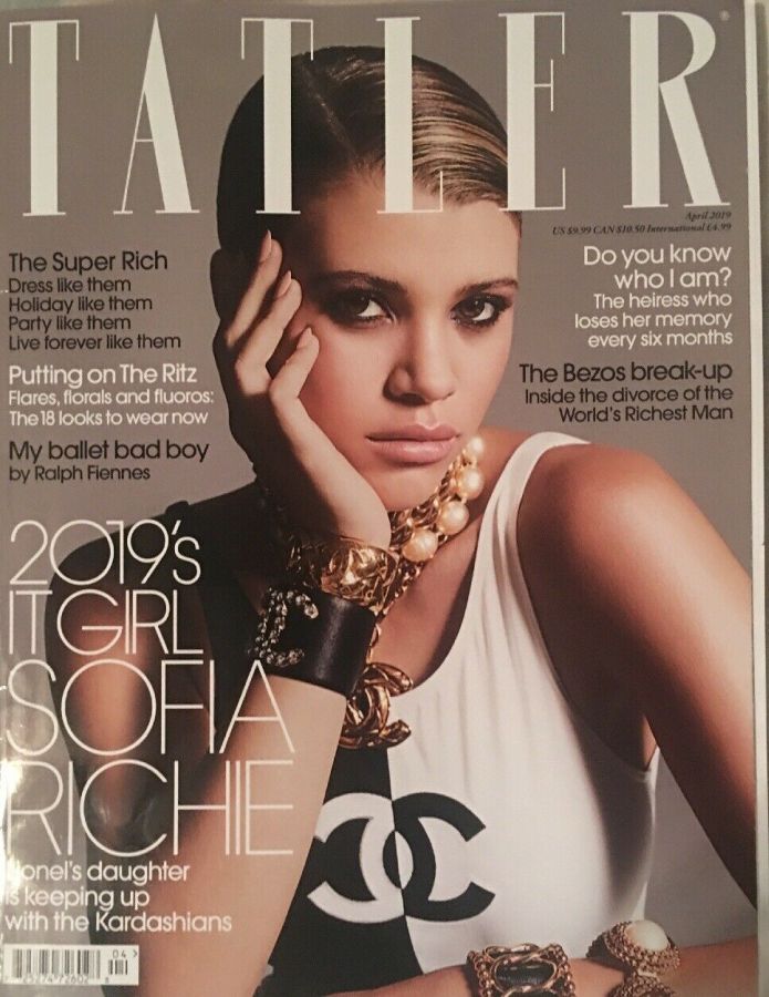 TATLER | THE magazine side cover  April 2019