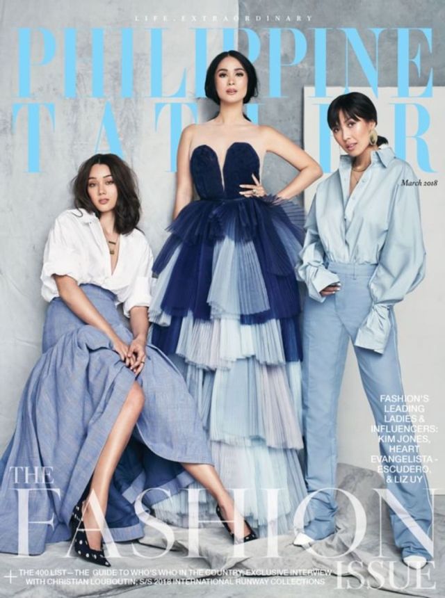 TATLER PHILIPPINES magazine side cover  March 2018