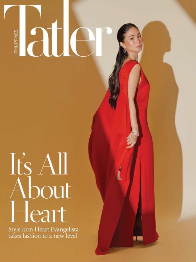 TATLER PHILIPPINES magazine side cover  April 2021