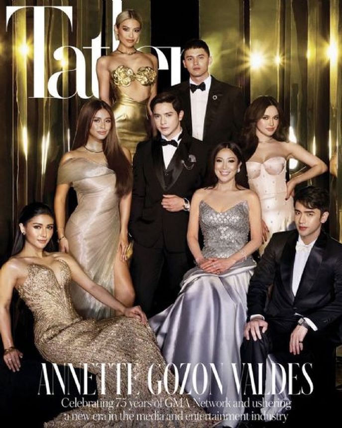 TATLER PHILIPPINES magazine side cover  December 2024