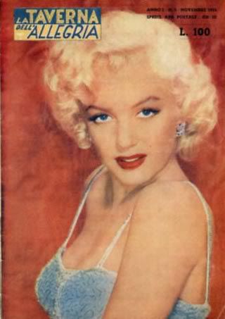 TAVERNA DELL ALLEGRIA|LA magazine side cover November 1954