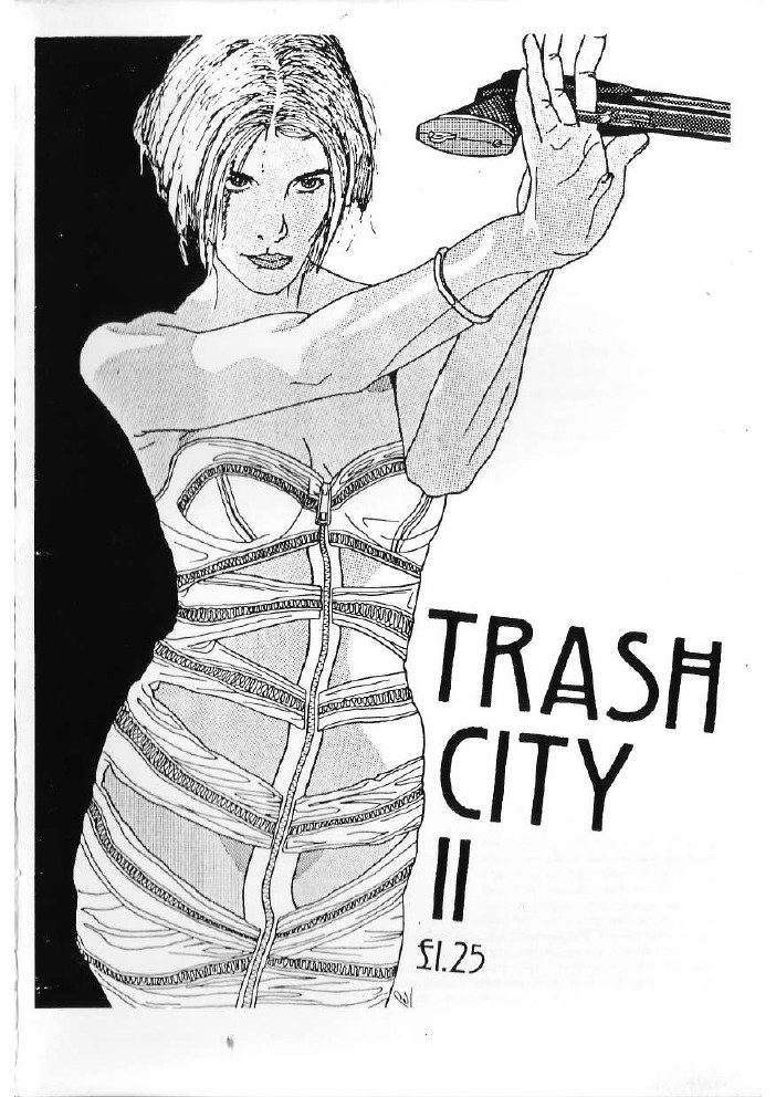 TRASH CITY magazine side cover Issue 11  