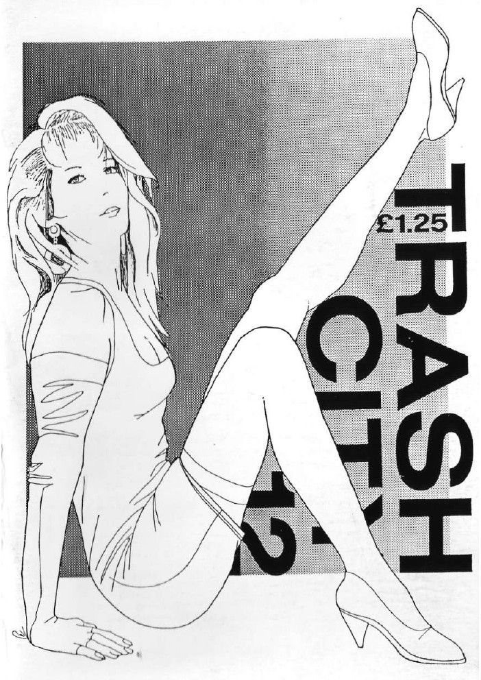 TRASH CITY magazine side cover Issue 12  