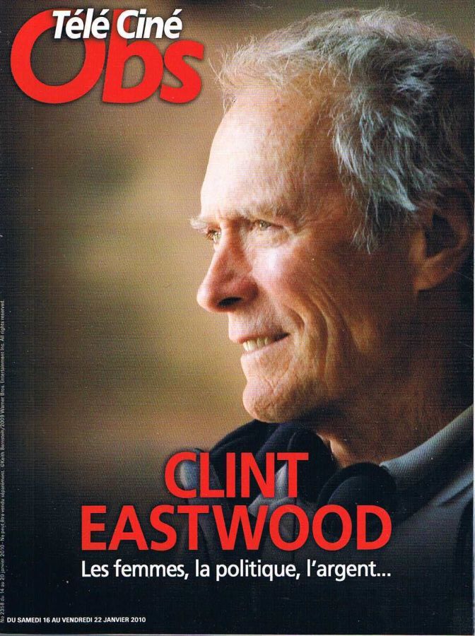 TELE CINE OBS magazine side cover Issue 2358 14 January 2010