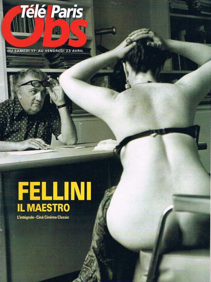TELE CINE OBS magazine side cover Issue 2371 15 April 2010