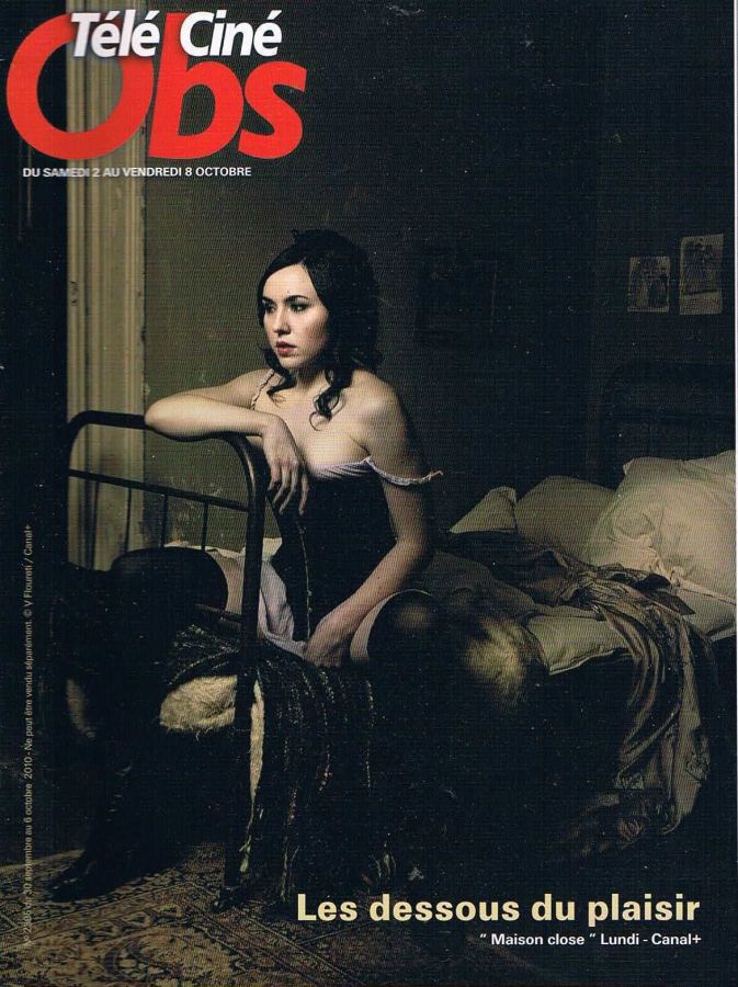 TELE CINE OBS magazine side cover Issue 2395 30 September 2010