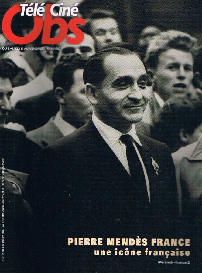 TELE CINE OBS magazine side cover Issue 2417 3 March 2011