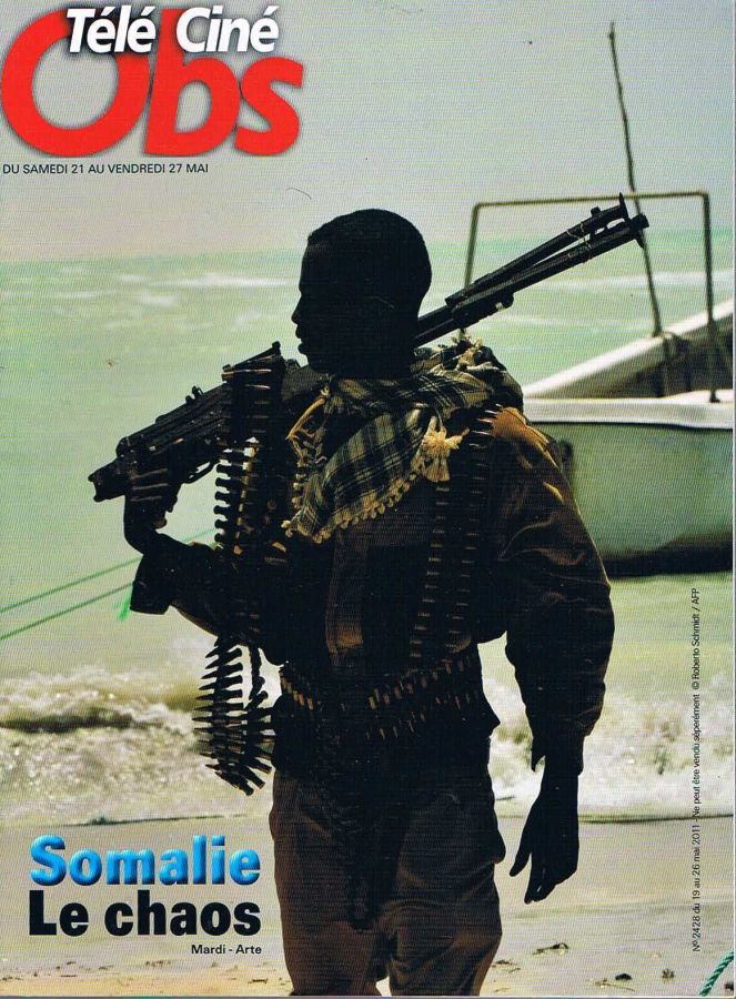 TELE CINE OBS magazine side cover Issue 2428 19 May 2011