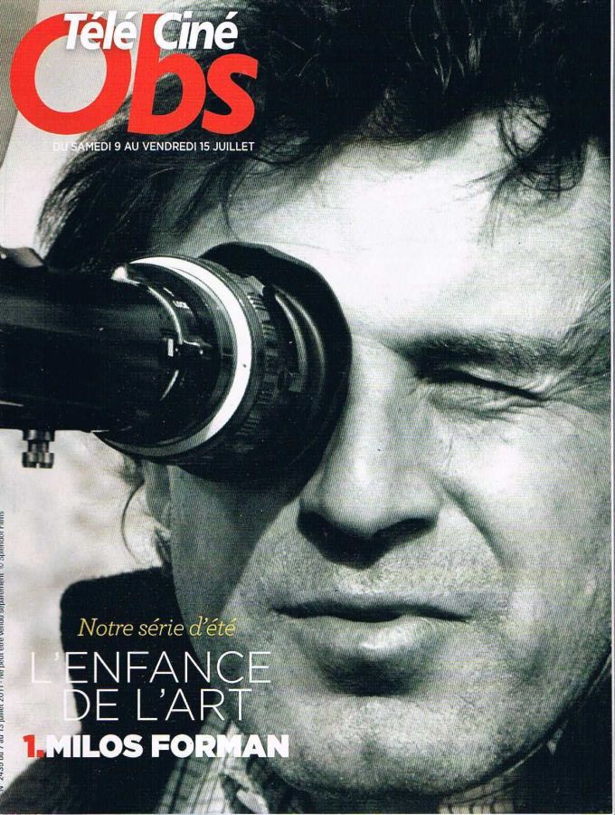 TELE CINE OBS magazine side cover Issue 2435 7 July 2011