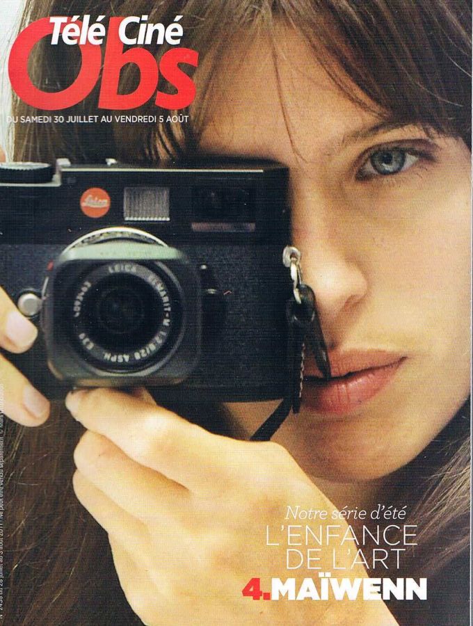 TELE CINE OBS magazine side cover Issue 2438 28 July 2011