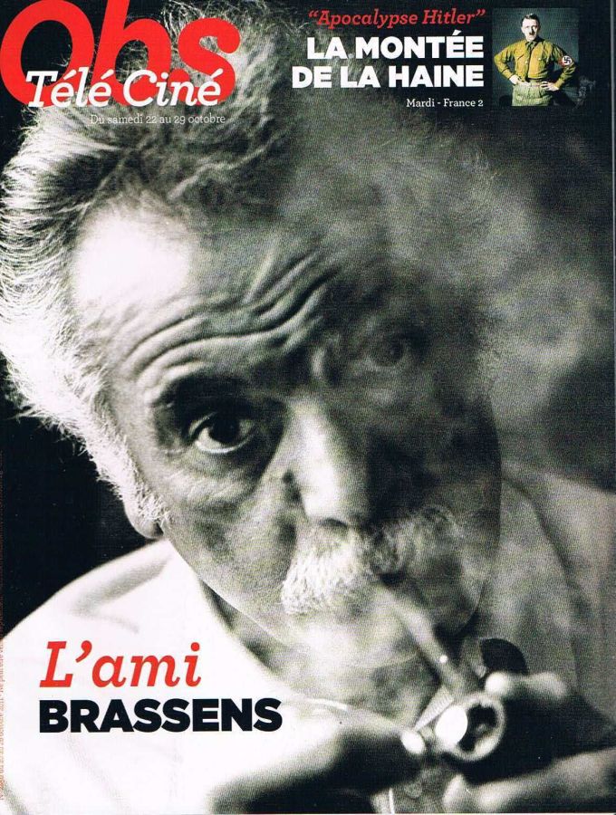 TELE CINE OBS magazine side cover Issue 2450 22 October 2011