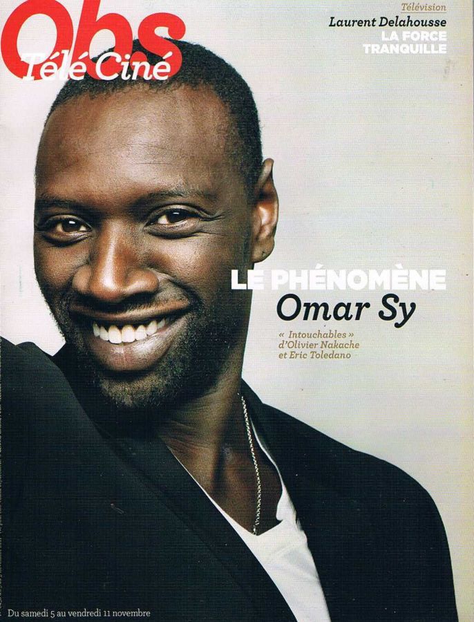 TELE CINE OBS magazine side cover Issue 2452 3 November 2011
