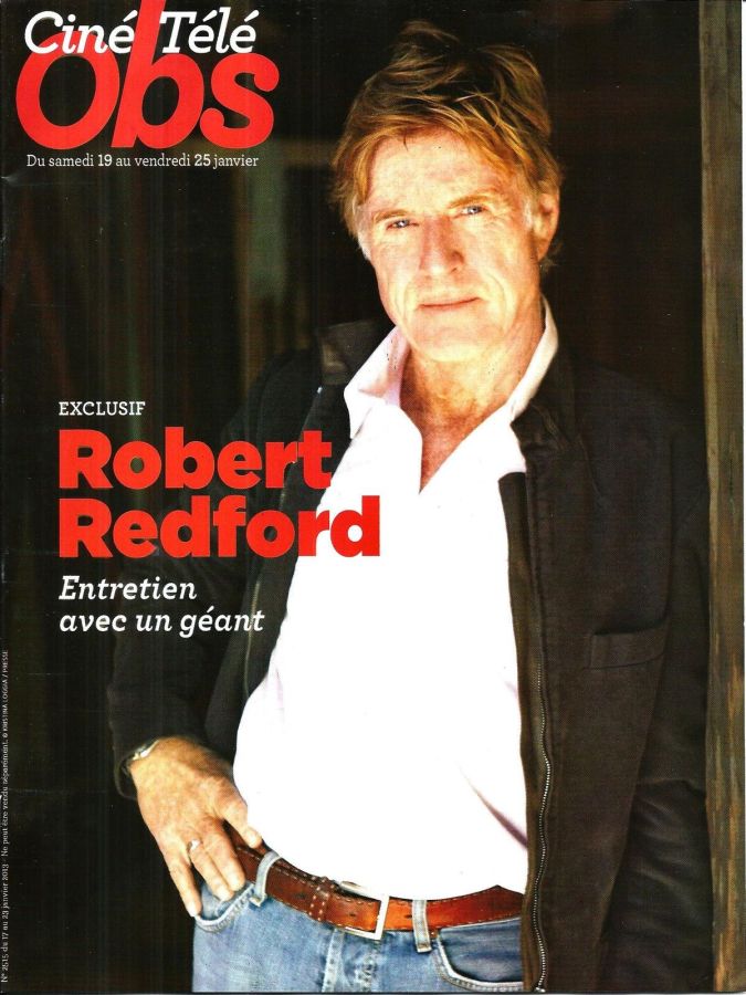 TELE CINE OBS magazine side cover Issue 2515 17 January 2013