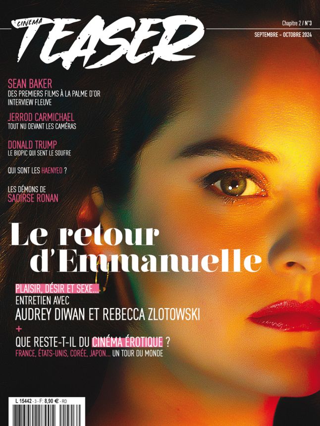 CINEMA TEASER magazine side cover  Vol 2 No 3  September/October 2024