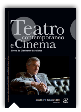 TEATRO E CINEMA magazine side cover Issue 10 September 2011