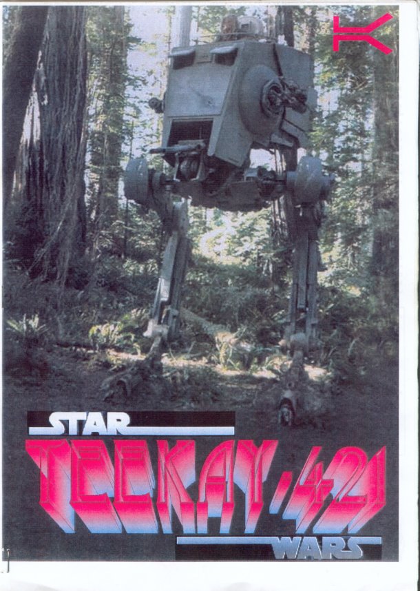 TEEKAY-421 magazine side cover Issue 1 April 1997