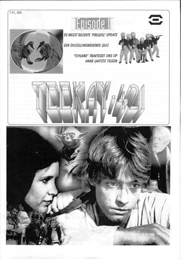 TEEKAY-421 magazine side cover Issue 2 July 1997