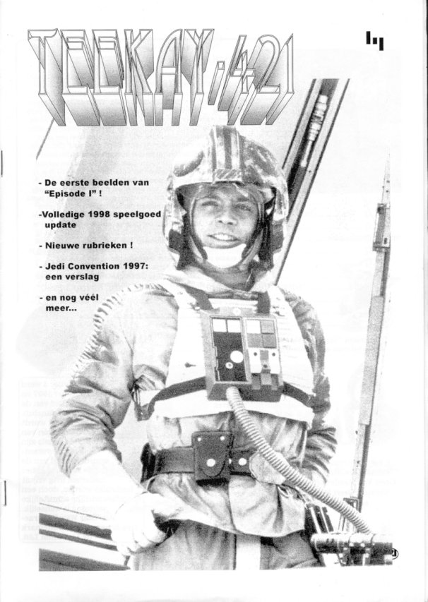 TEEKAY-421 magazine side cover Issue 3 October 1997
