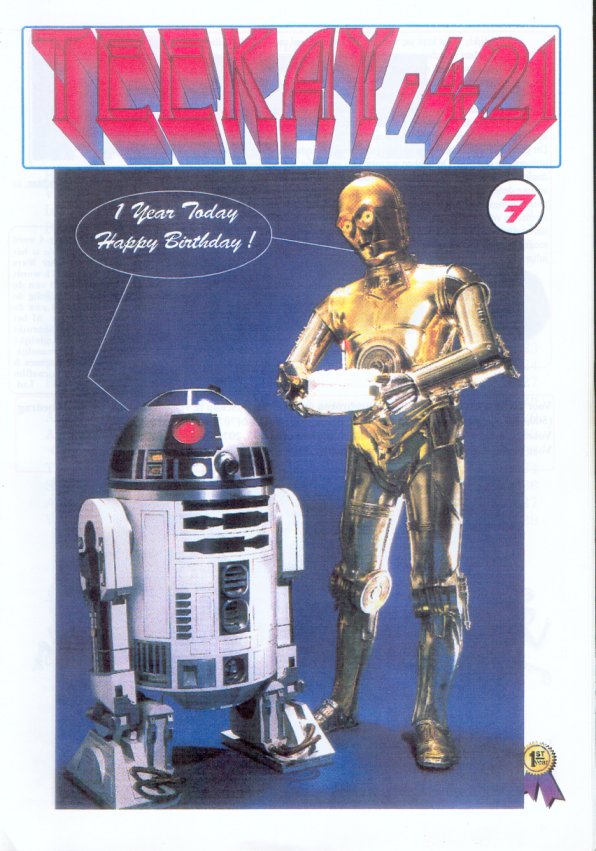 TEEKAY-421 magazine side cover Issue 5 May 1998
