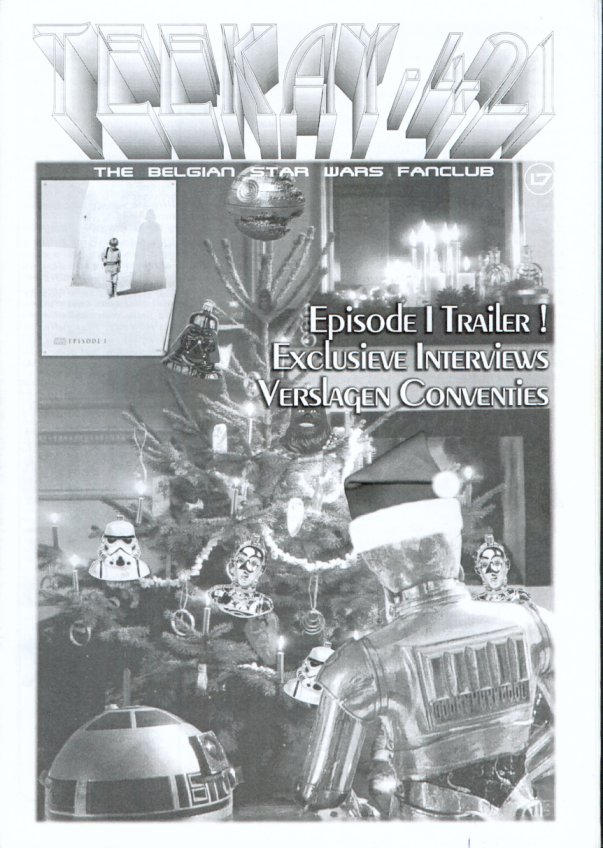 TEEKAY-421 magazine side cover Issue 7 December 1998