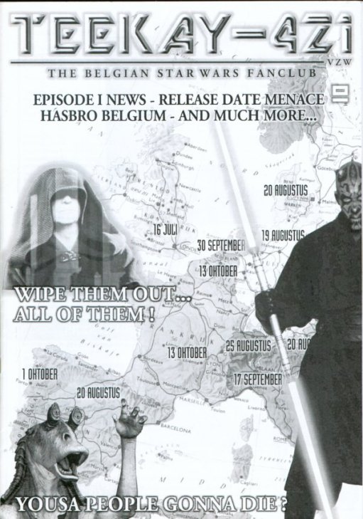 TEEKAY-421 magazine side cover Issue 9 May 1999