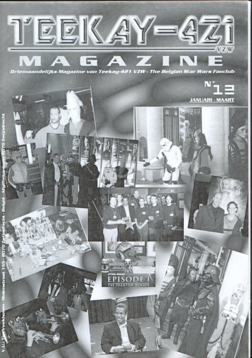 TEEKAY-421 magazine side cover Issue 12 January/February/March 2000