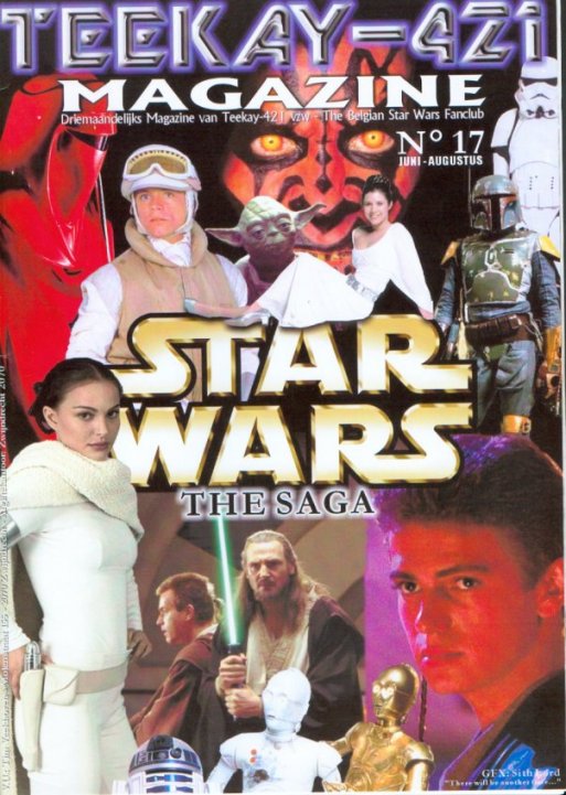 TEEKAY-421 magazine side cover Issue 17 June/July/August 2001