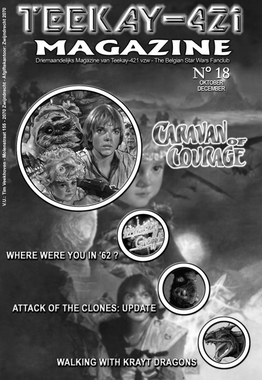 TEEKAY-421 magazine side cover Issue 18 October/November/December 2001