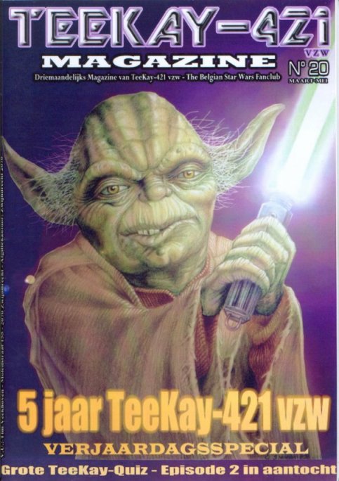 TEEKAY-421 magazine side cover Issue 20 April 2002