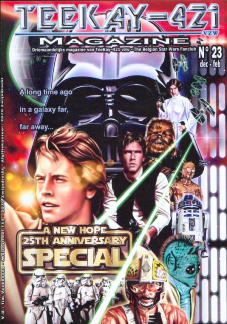 TEEKAY-421 magazine side cover Issue 23 December 2002