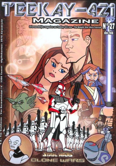 TEEKAY-421 magazine side cover Issue 27 December 2003