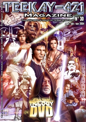 TEEKAY-421 magazine side cover Issue 30 September/October/November 2004